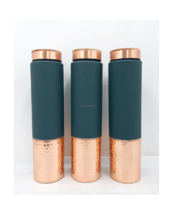 Stylish Luxury Elegant Copper Water <b>Bottle</b> for Seamless Design Antioxidant Properties Eco-Friendly Boiling Applicable - Product Image 1