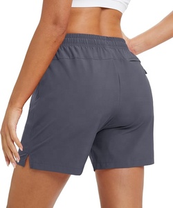 Ever Glow Stylish Customized Logo Cheap Women's Mid Waist Breathable Eco-Friendly Waterproof Windproof Quick Dry Elastic <b>Shorts</b> - Product Image 2