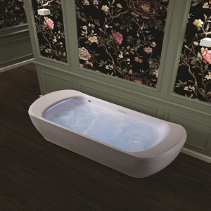 Bañera Acrílica Moderna Independiente y Ecológica para Interiores, Bañera de Esquina para Hoteles - Product Image 3