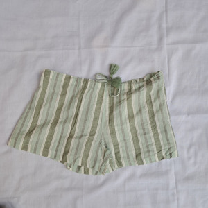 Pantalones Cortos de Algodón Estampado de Primera Calidad con Cintura Elástica y Cordón Ajustable, Ropa Casual para Mujer - Product Image 2