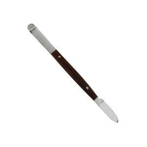 Dental Lab <b>Plaster</b> Wax Knife Wooden Handle Stainless Steel Acrylic Alginate Mixing Modeling Laboratory Tool - Product Image 2