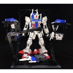 RG HG 1/144 GP01 แท่นแสดงอุปกรณ์ฐานซ่อมบำรุงโรงเก็บเครื่องบิน แท่นแสดงโมเดลซ่อมแซมหุ่นยนต์ - Product Image 5