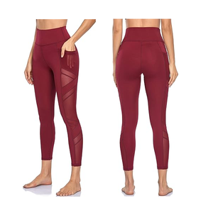 <b>Seamless</b> <b>Legging</b> Push up Mujer Tummy Control High Waisted Solid Color Yoga Pants Workout Yoga <b>Leggings</b> for Women With Pockets - Product Image 6