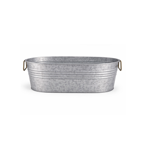 Headway Crafts - Baignoire ovale galvanisée de 4 gallons - Product Image 2