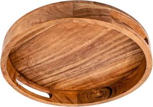 Top Trending Último diseño Bandeja de madera para servir alimentos Diseño admirable Forma personalizada Bandeja de madera para alimentos - Product Image 3