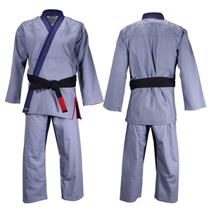 Kimono de Jiu Jitsu Unisex, 100% Algodón, Transpirable, para Adultos, Ropa de Artes Marciales, Corte Regular, Teñido Liso, Múltiples Colores - Product Image 5
