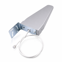 Antenne WiFi directionnelle extérieure LPDA à gain élevé 18dBi double bande 2.4G 5.8GHz pour routeur CPE FPV Drone Pont sans fil