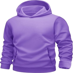 Sudadera con capucha para hombre FAIABLE Essentials, estilo pullover, oversize, unisex, con lavado ácido y forro polar grueso - Product Image 4