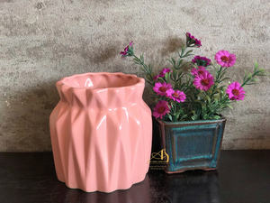 Pot de fleurs élégant et moderne FI077H12 pour la maison et le jardin créant de beaux mini paysages intérieurs et extérieurs - Product Image 2