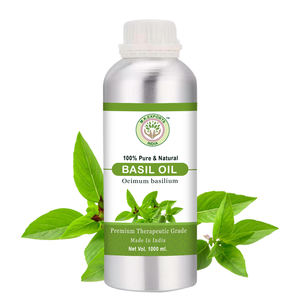 Huile essentielle de basilic pur 100% distillée à la vapeur d'approvisionnement en vrac de qualité supérieure - Product Image 3