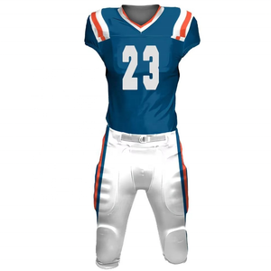 Vêtements de sport de qualité unique, uniforme américain, vêtements d'entraînement d'équipe, confort, manches courtes, respirant, maillot de football américain - Product Image 4