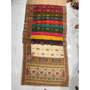 Sari en soie de viscose pure imprimée d'excellente qualité, design tendance pour les fêtes et les mariages, disponible au prix d'usine - Product Image 6