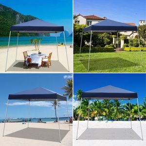 Tenda Pieghevole Portatile Blu YK 3 X 3M per Uso Domestico Impermeabile - Product Image 4