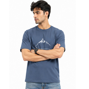 Camiseta de Algodón al por Mayor para Hombre, Suave y Cómoda, de Manga Corta, con Logotipo Personalizado, Ropa Casual, Camiseta de Algodón Lisa Personalizada para Hombre - Product Image 6