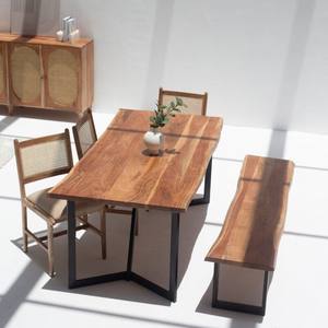 โต๊ะอาหารไม้สักดำ แวนดาน่า เซนทริกซ์ เซโนวา ดีไซน์ร่วมสมัย ทำมืออย่างประณีต - Product Image 3