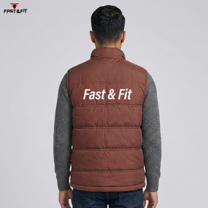 Gilet matelassé réversible imperméable et respirant, très populaire, de haute qualité, chaud pour l'hiver, sans manches, service OEM - Product Image 4