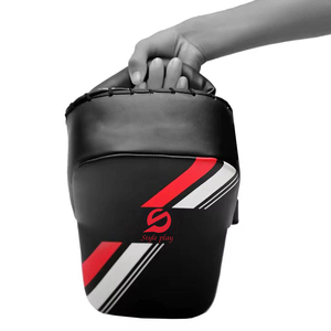Bouclier de frappe en cuir personnalisable de haute qualité pour boxe, écologique, service OEM, dernier design - Product Image 5