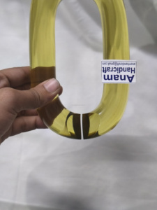 Adornos de Pared de Cadena Acrílica Modernos Personalizados, Hechos a Mano, Decoración Colgante de Resina Moderna para el Hogar, Listos para el Festival Diwali - Product Image 3