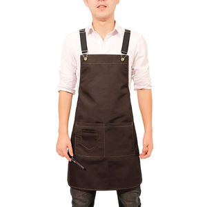 Delantales de Lona Ligeros Antiarrugas de Primera Calidad para Hombre, Cómodos, con Logotipo Personalizado, Impermeables, Resistentes al Viento, Transpirables, 100% Algodón - Product Image 1