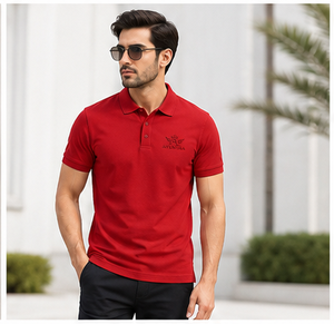 Camisa Polo Personalizada para Hombre, Ropa de Moda, Camisa Polo con Tela Piqué Ligera, Textura Suave y Costuras Duraderas - Product Image 4
