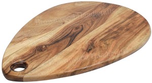Planche à découper en bois d'acacia de qualité supérieure à la main planche à découper durable de forme personnalisée directement du fournisseur indien-vente en gros - Product Image 6