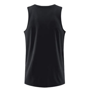 Vente en gros d'usine, t-shirt de sport personnalisé pour homme, débardeur de course - Product Image 4