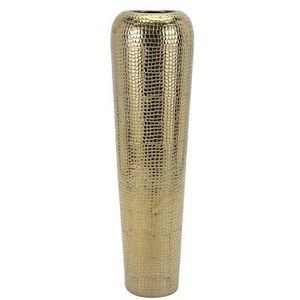 Luxury gold Handmade Aluminum floor vase Contemporary Decorative Home Accents office use wedding decoration - Product Image 2
