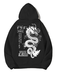 Sweat à capuche respirant en molleton 100 % coton, imprimé, tendance, pour homme, qualité supérieure, prix de gros, vente chaude - Product Image 5