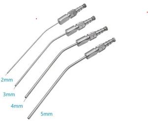 Ensemble de tubes d'aspiration manuels réutilisables Frazier 6FR 7FR 8FR 9FR 11FR & 12FR - Product Image 2