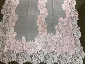 Excellent Quality Traditional Adults' Pashmina Wool Shawl Winter Fashion Medium Length <b>Lace</b> Decorated Cashmere <b>Scarf</b> New Range - Product Image 6