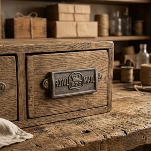Poignée de tiroir rectangulaire en fonte, écologique, de style industriel, pour meubles, armoires, placards et cuisines, compatible Royal Mail GPO - Product Image 3