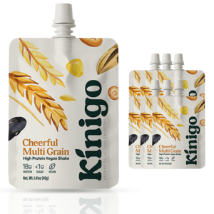 [SIMB] KINIGO Adult Cheerful Multigrain Vegan Protein <b>Shake</b> Plant Based Vitality Support Muscle Growth <b>Weight</b> Loss Wellness - Product Image 1