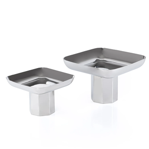 Soporte Ecológico de Metal para Pasteles y Postres, Elegante Base Redonda para Exhibición de Cupcakes, Pasteles y Mesa de Dulces para Bodas - Product Image 6