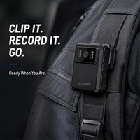 Caméra corporelle portable IP65 pour la patrouille de sécurité en extérieur et l'enregistrement du travail quotidien