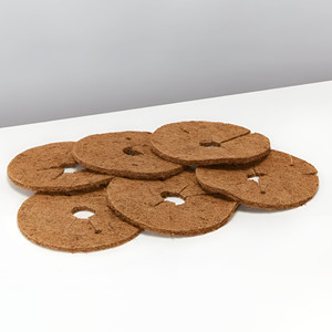 Garden Nonwoven Weed Control Barrier Mat Coconut Fiber Mulching Round Covers Anti-weed Gardening Mats - Product Image 3
