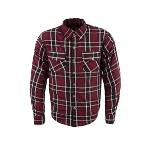 Chemise en flanelle unie pour homme, manches courtes, col boutonné, décontractée, été, coton respirant, écologique - Product Image 1