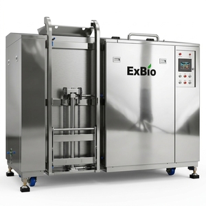 Appareil électrique de qualité standard Exbio 1000kg/jour capacité haute technologie digesteur de déchets alimentaires élimination Machine de compostage - Product Image 4