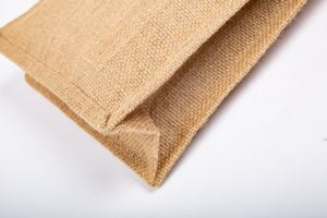 Sac fourre-tout en jute bio avec fermeture éclair et taille personnalisable pour les commandes en gros - Product Image 5