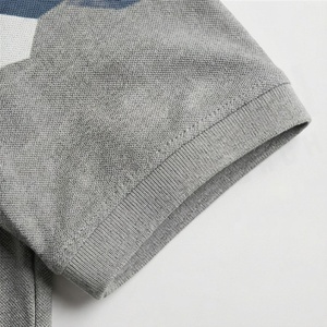 Vente en gros de polos pour hommes sur mesure avec logo imprimé, nouveau design, couleur unie, tissu tricoté, fabriqué au Pakistan - Product Image 6