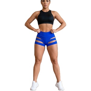 Shorts de mezclilla de cintura alta con borlas de color caramelo para mujer, moda de verano al por mayor, shorts casuales para mujer - Product Image 1