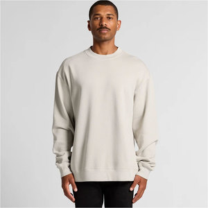 Sweat-shirt pour homme, minimaliste, uni, doublure brossée confortable, pour un style décontracté, basiques streetwear, sweat-shirt chaud - Product Image 5