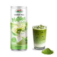 Té con Leche Matcha Latte Listo para Beber, Sabor Taro, Lata de 250ml, Muestra Gratis, Bebidas de Té de Marca Privada