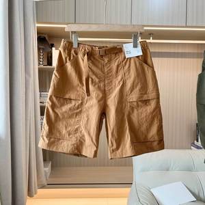 Shorts de sport en coton French Terry pour hommes de haute qualité, logo brodé personnalisé, motif imprimé respirant, tendance, pour la course à pied - Product Image 3