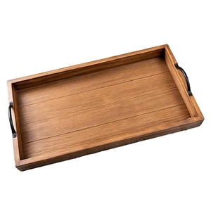 Handcrafted Wooden <b>Breakfast</b> <b>Tray</b> For Restaurant Supplies Eco Friendly Food Contact Safe Latest Design <b>Trays</b> Home Decor - Product Image 1