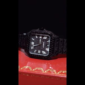 Reloj de Alta Calidad Personalizado con Diamantes Cultivados en Laboratorio, Reloj de Acero Inoxidable de la Mejor Calidad para Hombre - Product Image 3