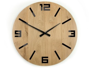 Sang trọng quá khổ mộc mạc Đồng hồ treo tường với đau khổ bằng gỗ và trang trại thẩm mỹ cho hợp thời trang bán buôn trang trí nội thất người mua - Product Image 2