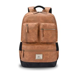 Genuine Leather Men's Sling Bag-Crossbody Shoulder Travel Bag Multiple Compartments Zipper <b>Small</b> Size Lightweight Elegant Design - Product Image 4