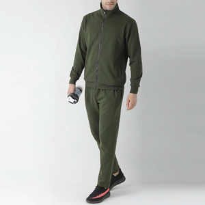 Men's Custom Hooded Tracksuits 2-Piece Jogger Set Casual <b>Athletic</b> 100% Cotton Eco-Friendly Breathable - Product Image 5