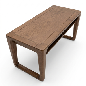 Table basse moderne japonaise en chêne massif pour salon, table de sol Tatami pour le thé et la salle à manger - Product Image 3