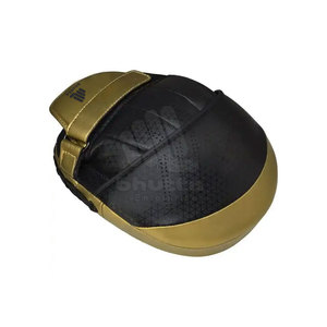 Wholesale BHUTTA ENTERPRISES BE-2805 Leather Boxing <b>Focus</b> <b>Pads</b> with Hook Loop Closure-High Quality Moisture Wicking Customizable - Product Image 3